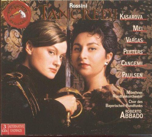 Rossini - Tancredi, Kasarova, Mei, Vargas, Roberto Abbado, 1996 E.U. 3xCD Box Set RCA Victor Red Seal – 09026 68349 2