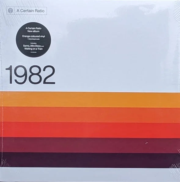 Cover of A Certain Ratio – 1982 Limited Edition Orange Coloured Vinyl LP
