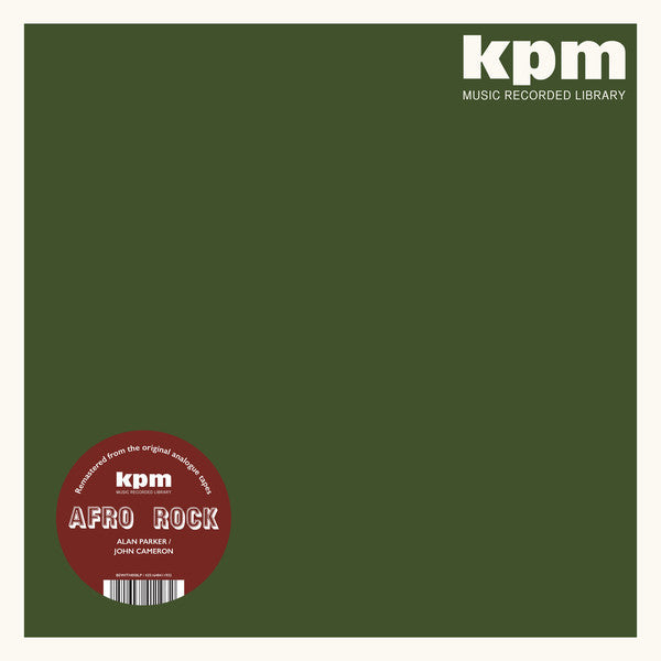 Alan Parker & John Cameron - Afro Rock, KPM Vinyl LP