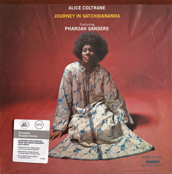 Alice Coltrane Featuring Pharoah Sanders – Journey In Satchidananda, Vinyl LP