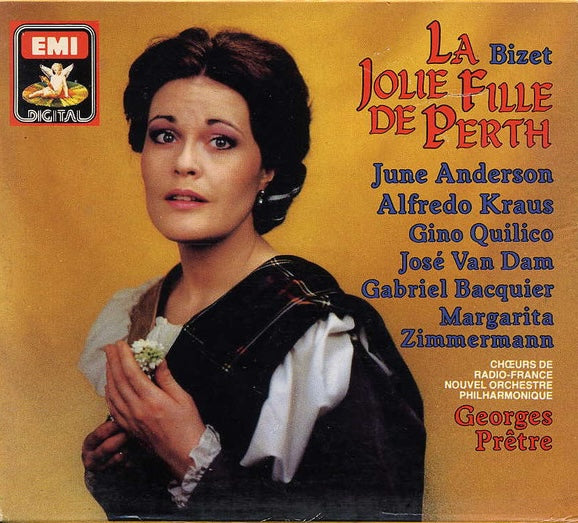 Bizet – La Jolie Fille De Perth, June Anderson, Alfredo Kraus, Georges Prêtre. 2xCD Boxset France EMI Records 7475598