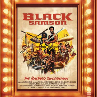 Wu-Tang Clan and Mathematics - Black Samson, The Bastard Swordsman: Wu-Tang, The Saga Continues Collection, Vinyl LP