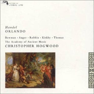 Handel - Orlando, Christopher Hogwood . Bowman · Auger · Robbin · Kirkby · Germany 1991 L'Oiseau-Lyre – 430 845-2  3xCD Box Set