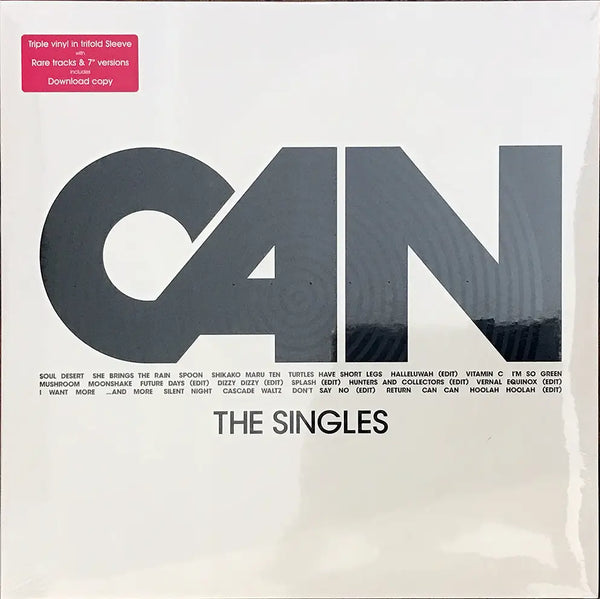 Can – The Singles 3xLP Vinyl Records, collectible krautrock and experimental rock vinyl set