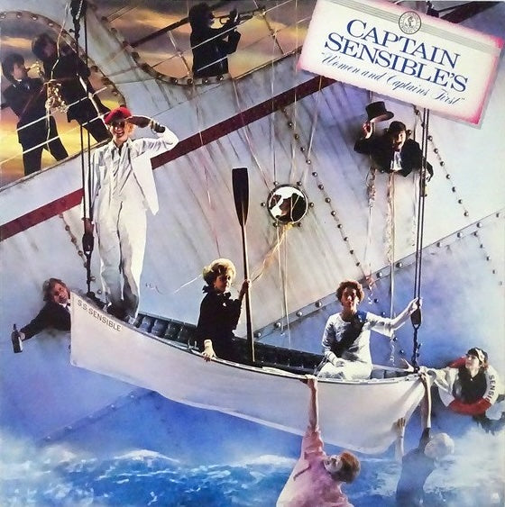 Captain Sensible – Women And Captains First, 1982 A&M Records – AMP-28064, Japan Vinyl