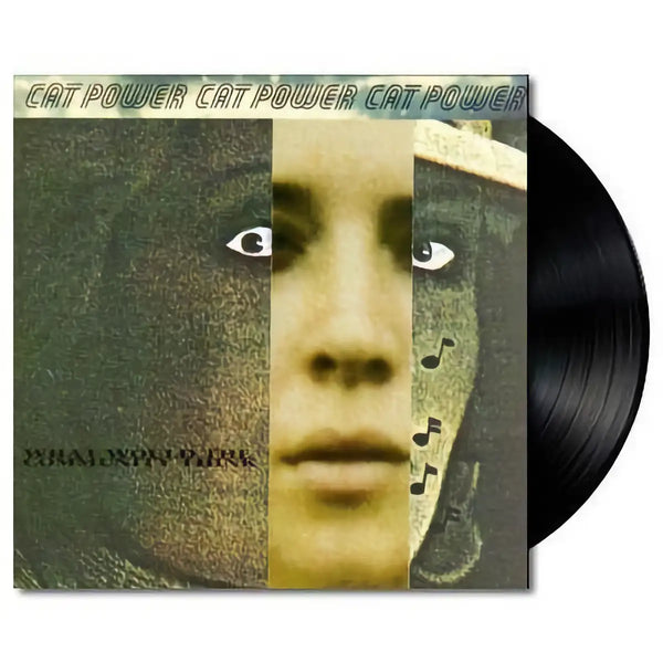 Cat Power What Would The Community Think vinyl LP, indie rock, minimalist, collage cover art