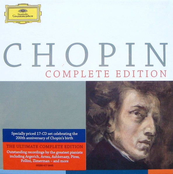 Chopin – Complete Edition, E.U. 2009 Deutsche Grammophon – 00289 477 8445, 17xCD Box Set (Sealed)