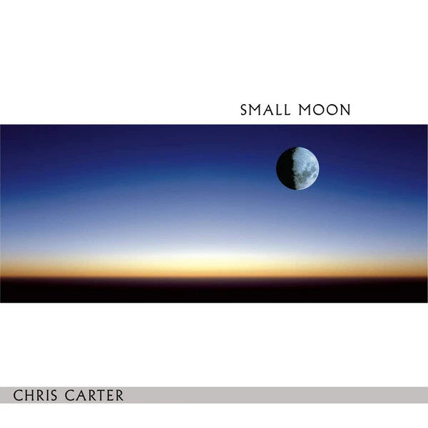 Cover of Chris Carter – Small Moon White Double Vinyl LP
