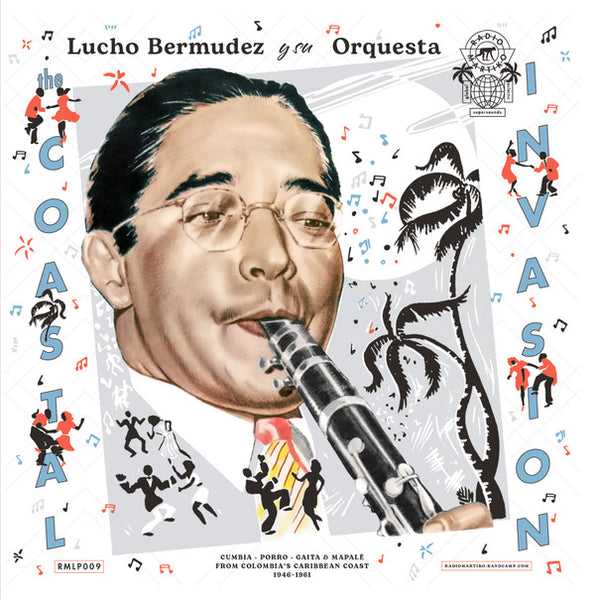 Lucho Bermudez Y Su Orquesta ‎– The Coastal Invasion:, Radio Martiko ‎– RMLP009 2xLP