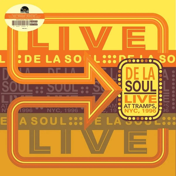 De La Soul – Live At Tramps NYC 1996 Tan LP RSD 2024, collectible hip hop vinyl record