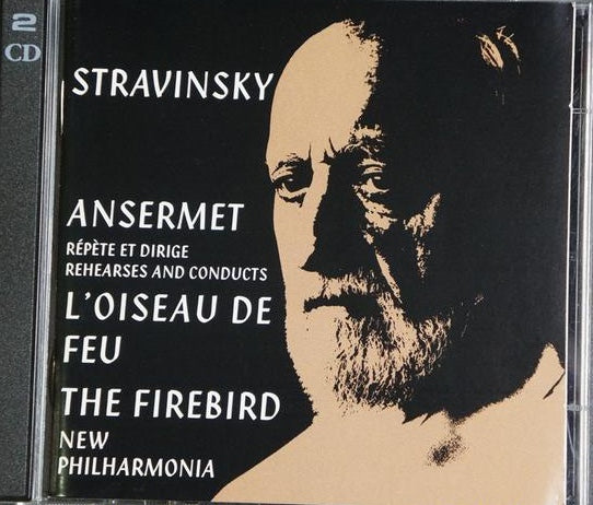 Stravinsky, Ansermet ‎– Ansermet Rehearses & Conducts The Firebird, 2xCD Germany Decca ‎– 443 572-2