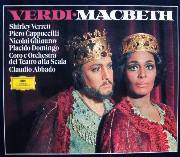 Verdi - Macbeth, Verrett, Domingo, Claudio Abbado. 3xCD Germany Deutsche Grammophon – 415 688-2