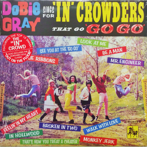 Dobie Gray – Sings For 'In' Crowders That Go 'Go-Go', 2016 US limited edition LP, Varèse Sarabande 1711 album cover
