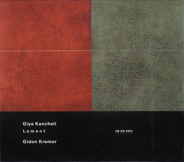 Giya Kancheli, Gidon Kremer – Lament, Germany 1999 CD ECM New Series 1656