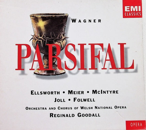 Wagner - Parsifal, Reginald Goodall, Donald McIntyre. 4xCD Set, E.U. 1995 EMI ‎– 5 65665 2