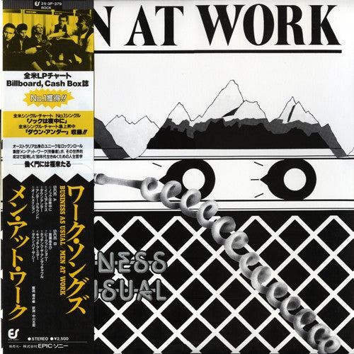 Men At Work – Business As Usual, 1982 Epic – 25·3P-379 Japan Vinyl LP + Obi