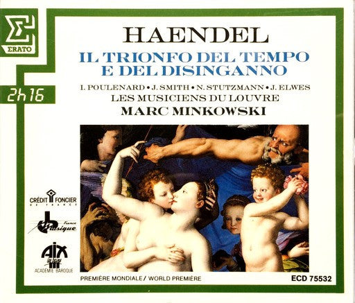 Haendel - Il Trionfo Del Tempo E Del Disinganno, I. Poulenard, Marc Minkowski. France 1988 Erato – ECD 75532