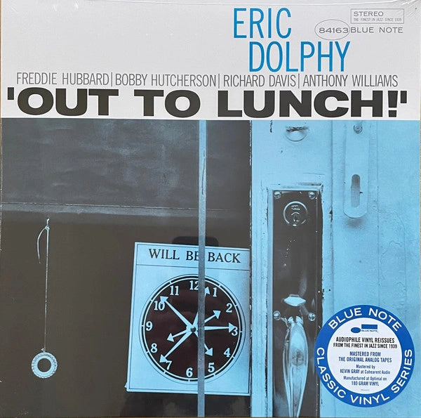 Eric Dolphy - Out To Lunch! , E.U. Blue Note Vinyl LP