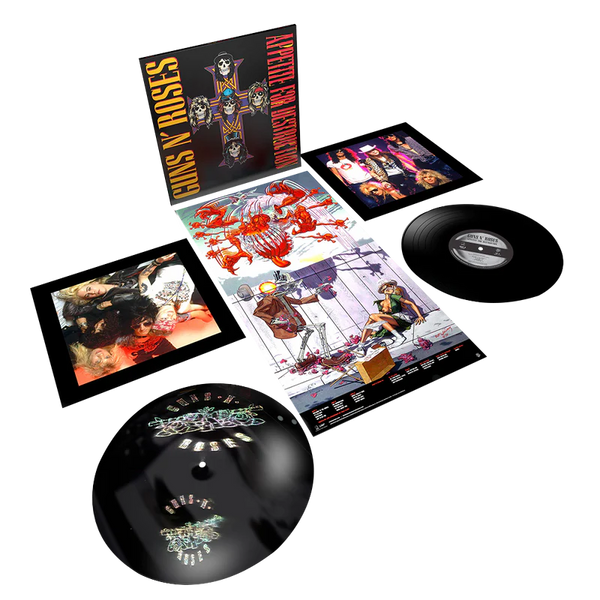Guns N' Roses - Appetite For Destruction, 2xLP Special Edition Hologroove Hologram Vinyl