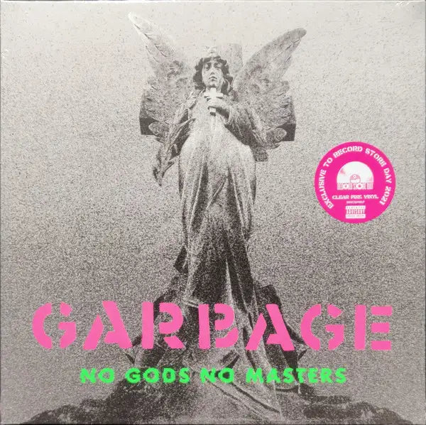 Garbage – No Gods No Masters Limited Edition Pink Transparent LP, Stun Volume, alternative rock collectible vinyl record
