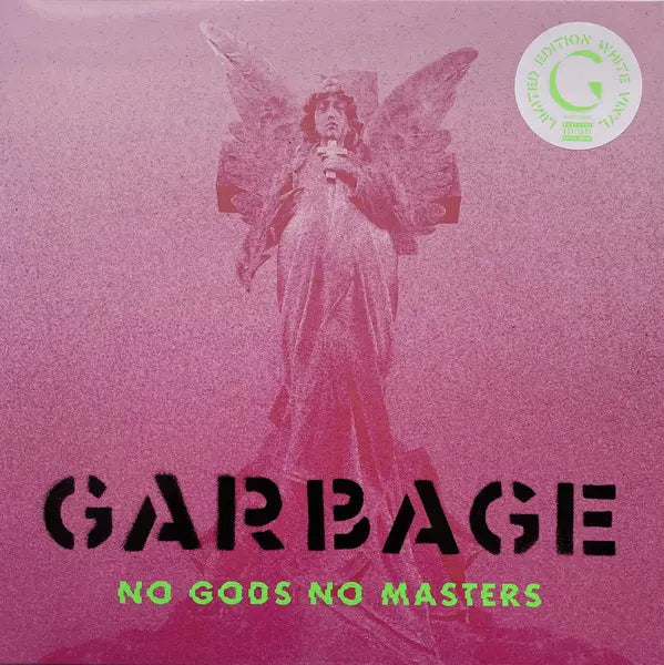 Garbage – No Gods No Masters Limited Edition White LP, Stun Volume, alternative rock collectible vinyl record