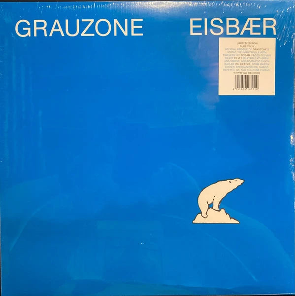 Grauzone – Eisbær, Ltd. Ed. Blue Vinyl, 12" Maxi Single