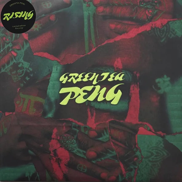 Cover of Greentea Peng – Rising 12" EP Limited Edition RSD Eco Vinyl