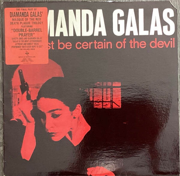 Diamanda Galas – You Must Be Certain Of The Devil, US 1988 Restless Records – 7 71403-1 12" 45RPM  LP
