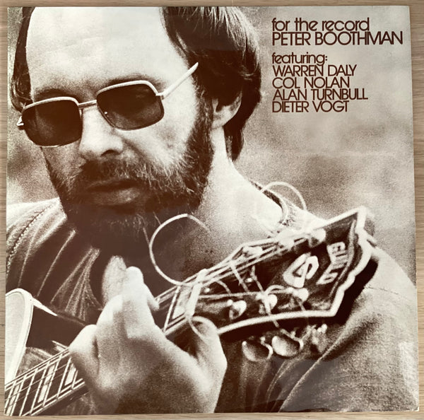 Peter Boothman – For The Record, 1976 44 Records – 6357 705