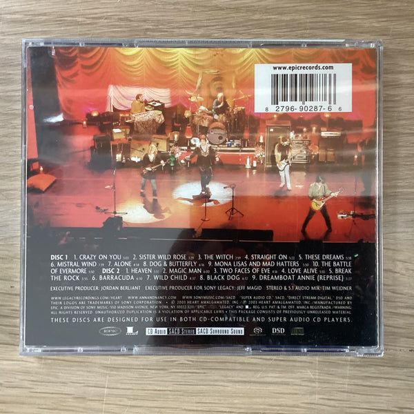 Heart – Alive In Seattle, Epic – E2H90287, 2x SACD Factory Sealed Heart – Alive In Seattle, Epic – E2H90287, 2x SACD Factory Sealed