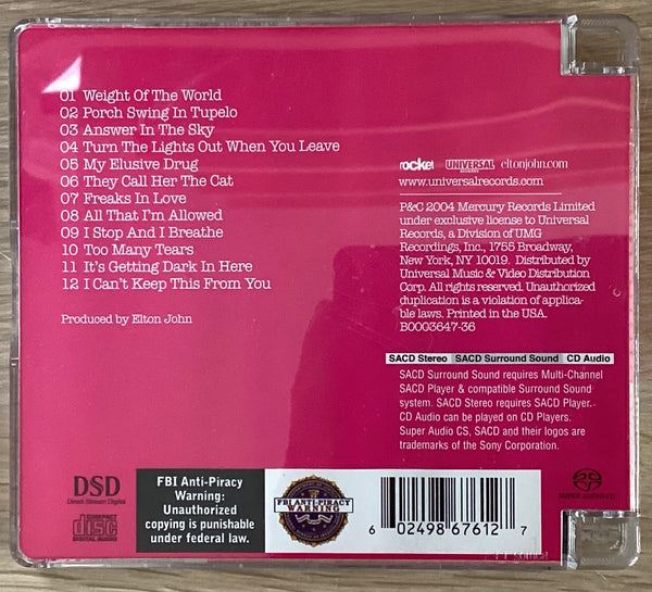 Elton John – Peachtree Road, Mercury – B0003647-36 SACD Elton John – Peachtree Road, Mercury – B0003647-36 SACD