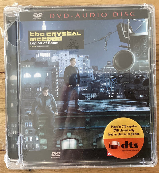 The Crystal Method – Legion Of Boom, US 2004 DTS Entertainment – 69286-01116-9-1 Multichannel DVD-Audio NTSC (Sealed)