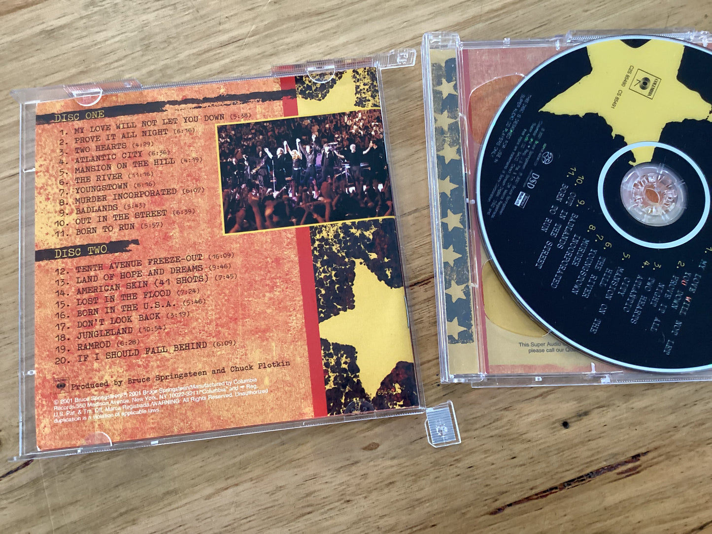 Bruce Springsteen & The E-Street Band – Live In New York City, Columbia – C2S85490 SACD DSD