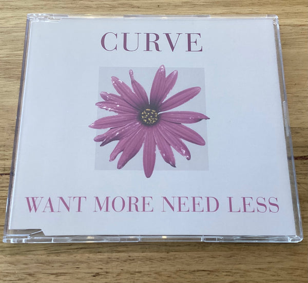 Curve – Want More Need Less, Australia 2003 Hoop Culture Records – HC030204 CD, Single