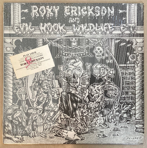 Roky Erickson And Evil Hook Wildlife ET., US 1985 Live Wire Records – LW-5