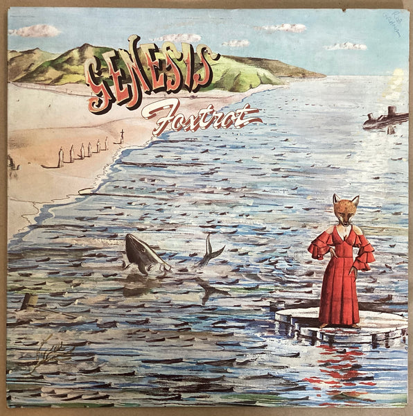 Genesis – Foxtrot, US Charisma – CAS 1058 (Scroll Labels), Vinyl LP