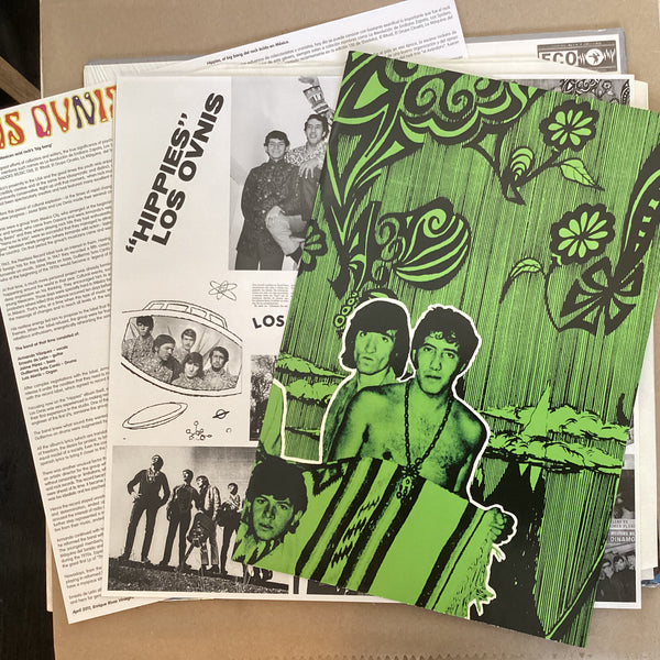 Los Ovnis – Hippies, Germany 2011 Shadoks Music – SHADOKS 135, Numbered Vinyl LP Los Ovnis – Hippies, Germany 2011 Shadoks Music – SHADOKS 135, Numbered Vinyl LP