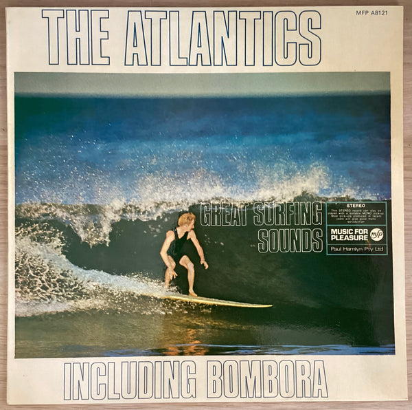 The Atlantics ‎– Great Surfing Sounds Of The Atlantics, Australia 1970 MFP A8121