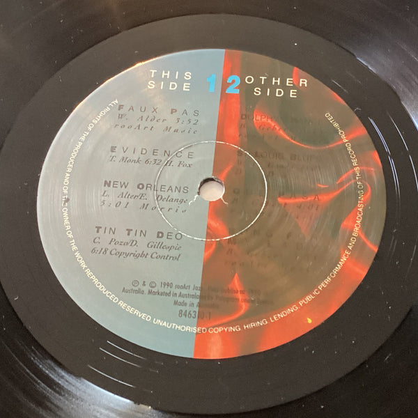 Now's The Time - Self Titled, Australia 1990 rooArt Jazz – 846310-1 Now's The Time - Self Titled, Australia 1990 rooArt Jazz – 846310-1