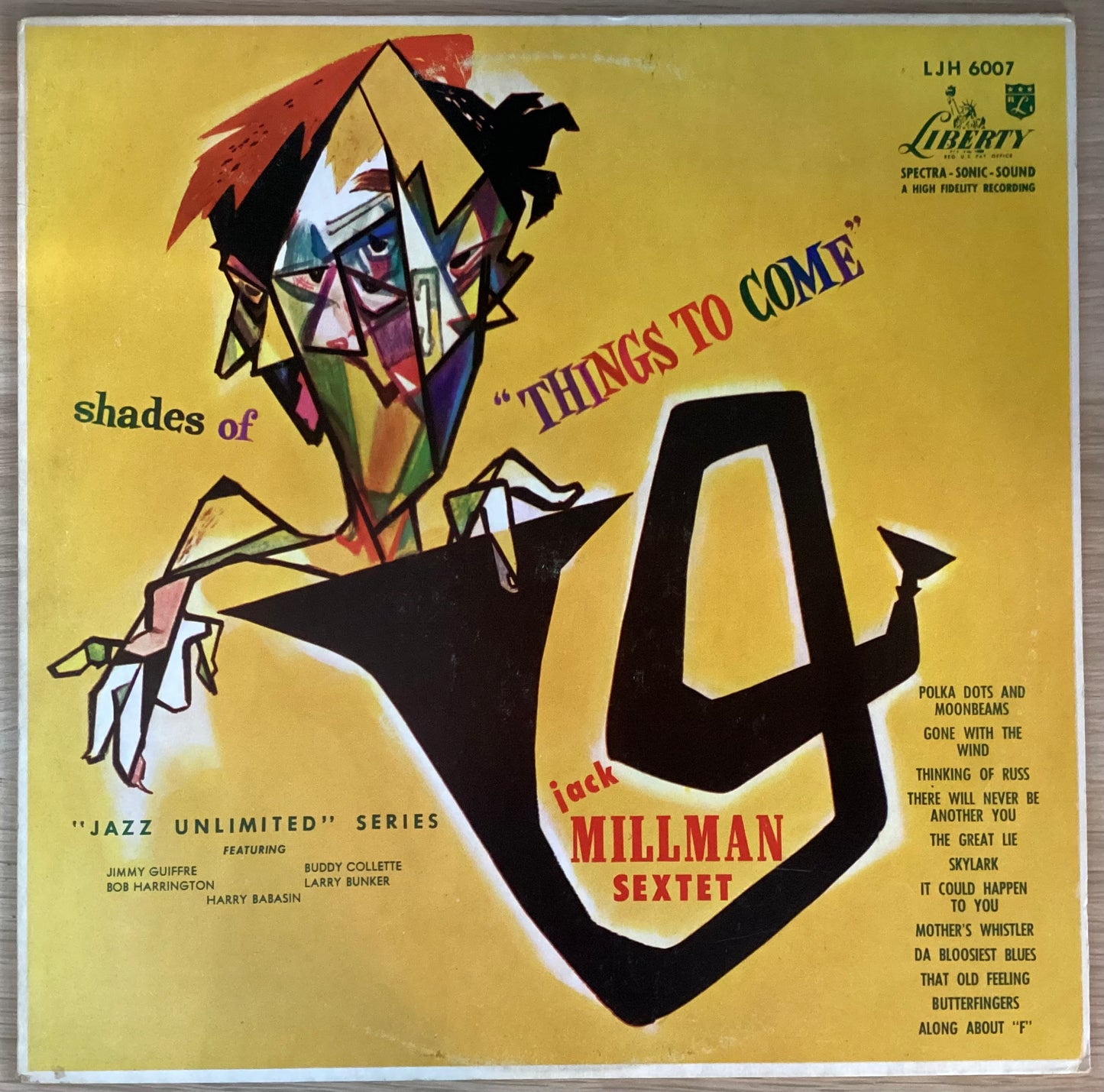 The Jack Millman Sextet – Shades Of Things To Come, Spain 1984 Liberty – 054 2600571