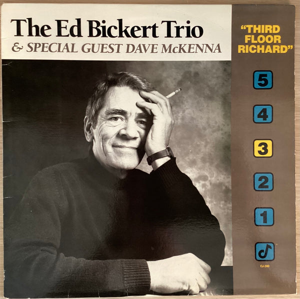 The Ed Bickert Trio & Dave McKenna – Third Floor Richard, US 1989 Concord Jazz – CJ-380