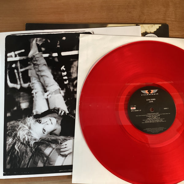 Lita Ford – Lita, Germany 2013 Steamhammer – SPV 260961 LP Red Coloured Vinyl Lita Ford – Lita, Germany 2013 Steamhammer – SPV 260961 LP Red Coloured Vinyl