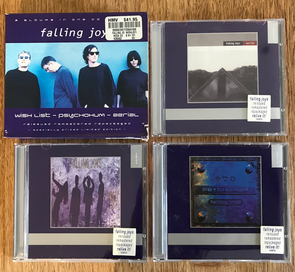 Falling Joys – Wish List — Psychohum — Aerial, 2001 Volition – 103040-2 3 x CD Box Set