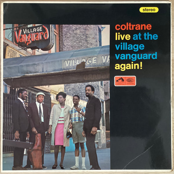 John Coltrane – Coltrane Live At The Village Vanguard Again!. UK 1967 HMV – CSD 3599 (Promo.) John Coltrane – Coltrane Live At The Village Vanguard Again!. UK 1967 HMV – CSD 3599 (Promo.)