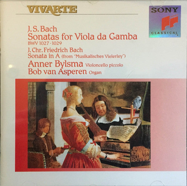 J. S. Bach, J. Chr. Friedrich Bach, Anner Bylsma, Bob van Asperen, 1990 Austria Sony Classical – SK 45945
