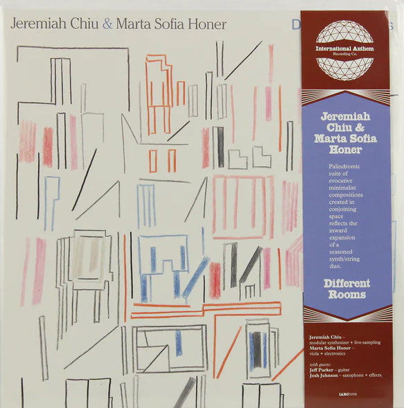 Jeremiah Chiu & Marta Sofia Honer – Different Rooms, Vinyl LP