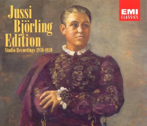 Jussi Bjorling – Jussi Björling Edition: Studio Recordings 1930-1959, E.U. 1998 EMI Classics 724356630628 (4xCD Set)