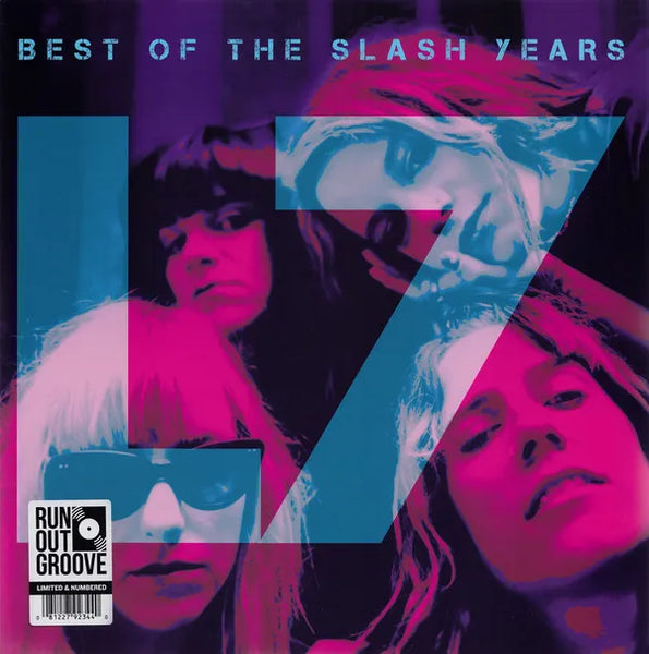 L7 – Best Of The Slash Years Limited Edition Numbered Green Slime LP, Run Out Groove, grunge collectible vinyl record