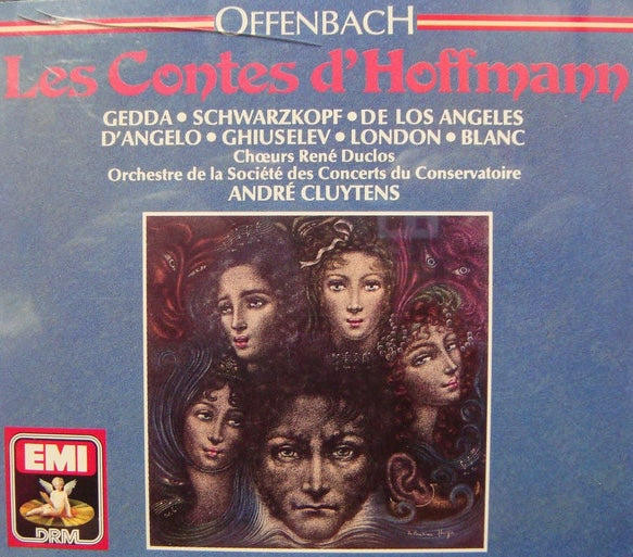 Offenbach - Les Contes D'Hoffmann, Gedda, André Cluytens. 2xCD W. Germany 1989 EMI – CMS 7 63222 2