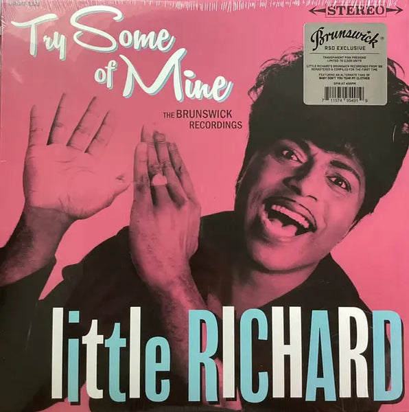Little Richard – Try Some Of Mine RSD 2025 12 inch pink vinyl EP, collectible classic rock and rock ’n’ roll vinyl record